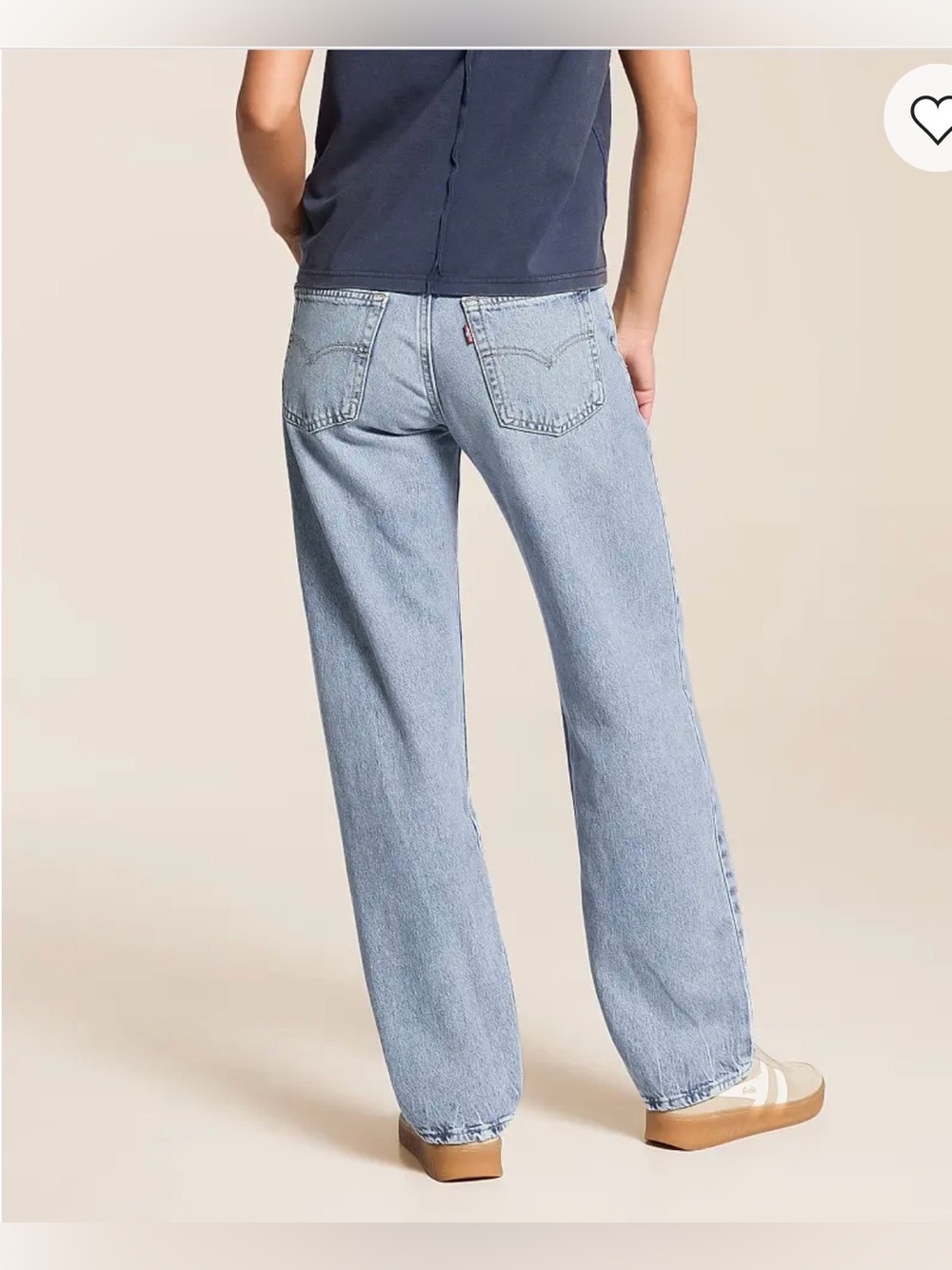 Levi’s ‘94 Baggy Jeans Riveting Wash Cool Girl Relaxed Everyday Effortless - Picture 4 of 12